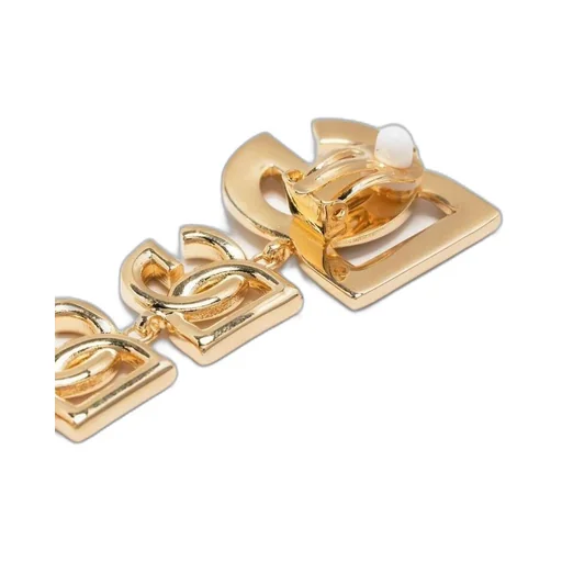 Multiple Logo Drop Earrings