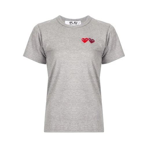 Logo Embroidered Crew Neck T-Shirt