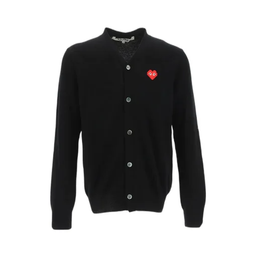 Logo Patch Buttoned Cardigan