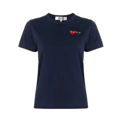 Logo Embroidered Crew Neck T-Shirt