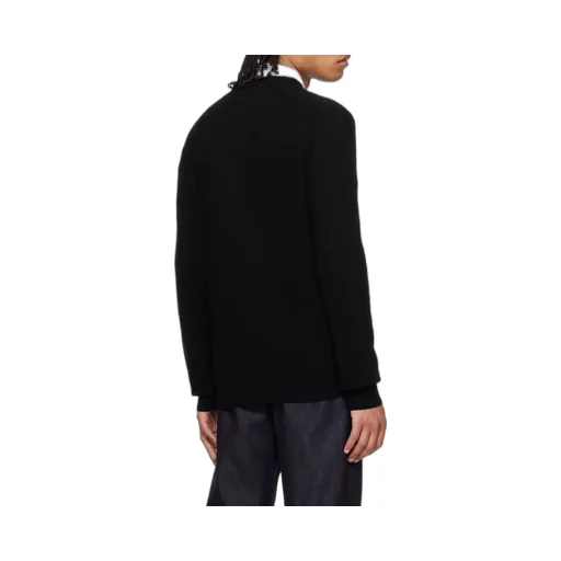Logo Patch Buttoned Cardigan