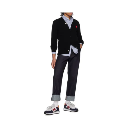 Logo Patch Buttoned Cardigan