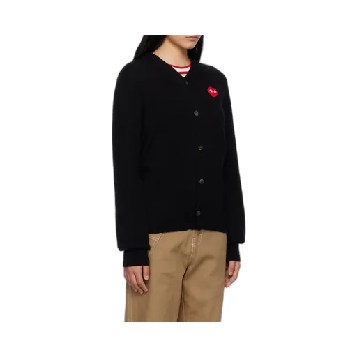 Logo Patch Buttoned Cardigan