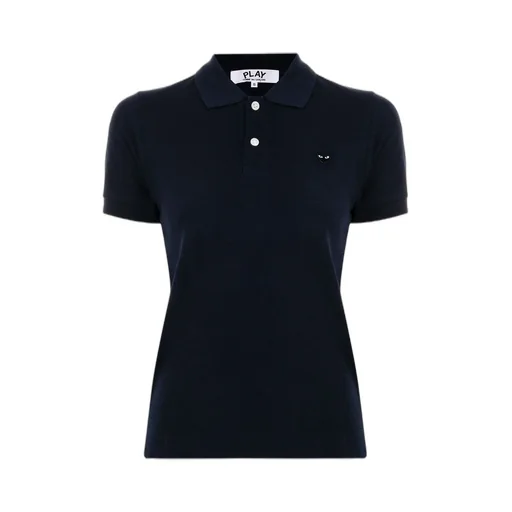 Heart-Appliqué Polo Shirt