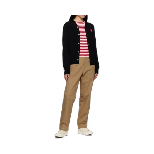 Logo Patch Buttoned Cardigan