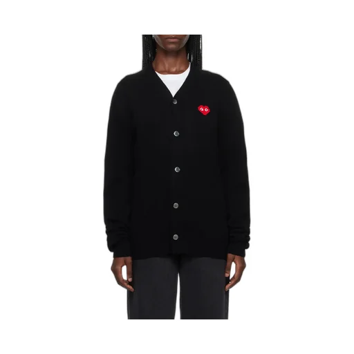 Logo Patch Buttoned Cardigan
