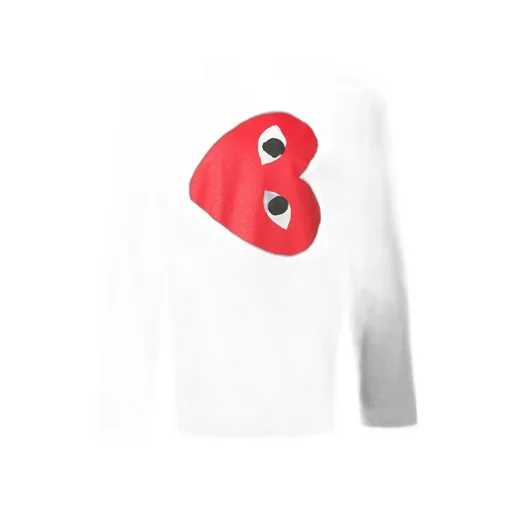 Sideways Heart Print T-Shirt