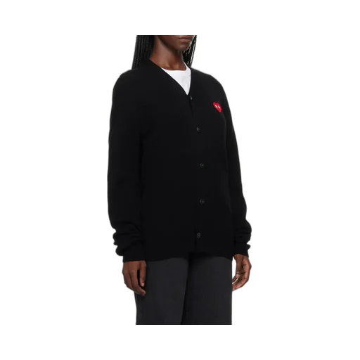 Logo Patch Buttoned Cardigan