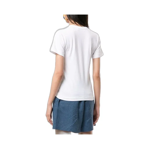 Heart-Print Crew Neck T-Shirt
