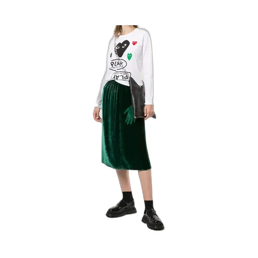 Logo Print Long Sleeve T-Shirt