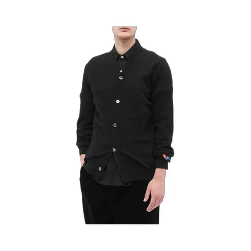 Long-Sleeved Knitted Cardigan