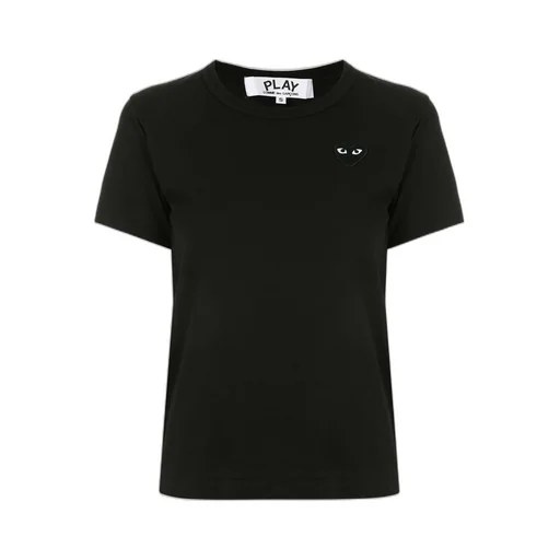 Heart Embroidered Slim Fit T-Shirt