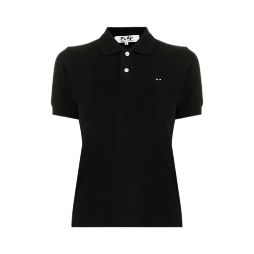 Logo-Patch Cotton Polo Shirt