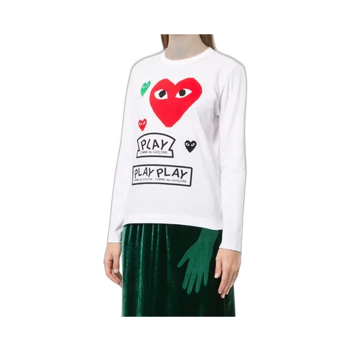 Logo Print Long Sleeve T-Shirt