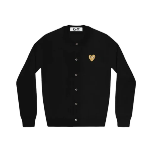 Embroidered Logo Patch Cardigan