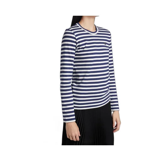 Love Decal Striped T-Shirt