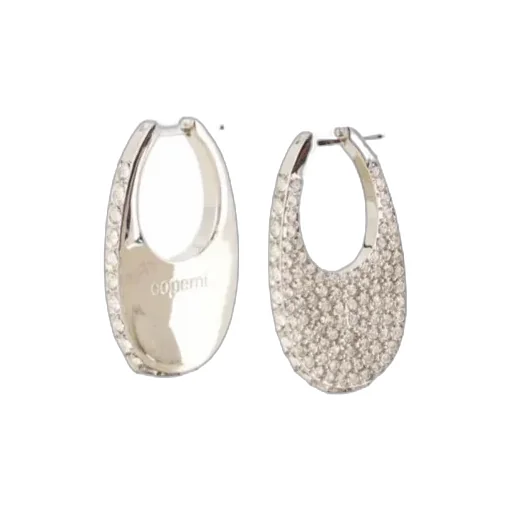 Medium Swipe Crystal-Embellished Earrings