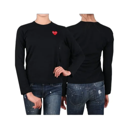 Heart Patch Crewneck Jumper