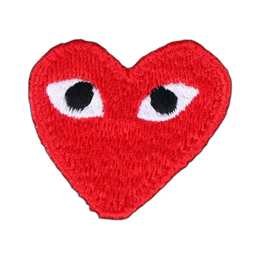 Heart Patch Crewneck Jumper