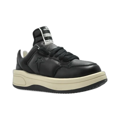 Rick Owens Drkshdw X Converse Lace-Up Low-Top Sneakers