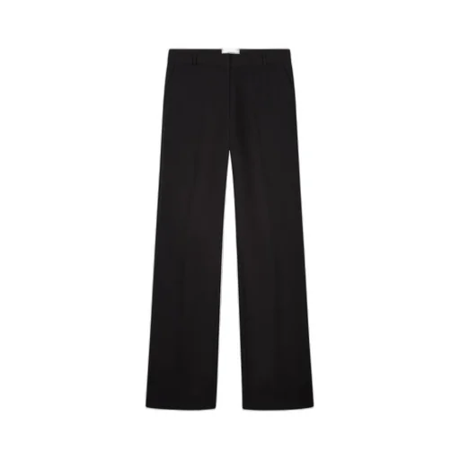 Rear-Pocket Flared Trousers