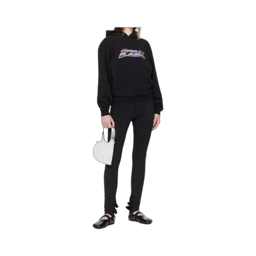 Long Sleeve Logo Print Hoodie