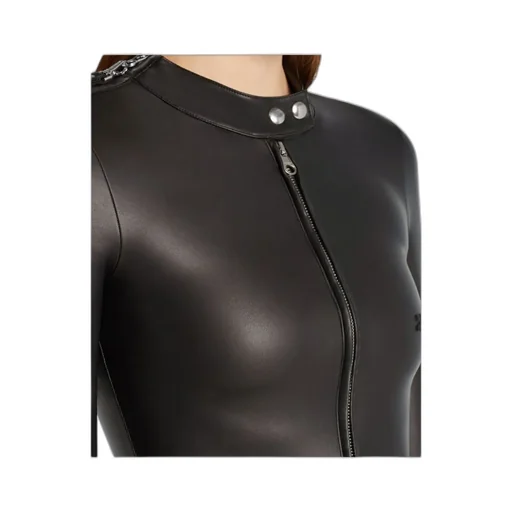Zip-Up Biker Jacket