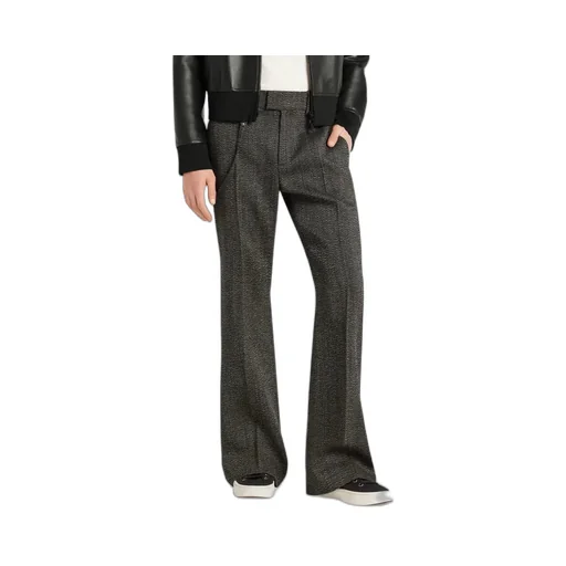 Strap-Detail Trousers