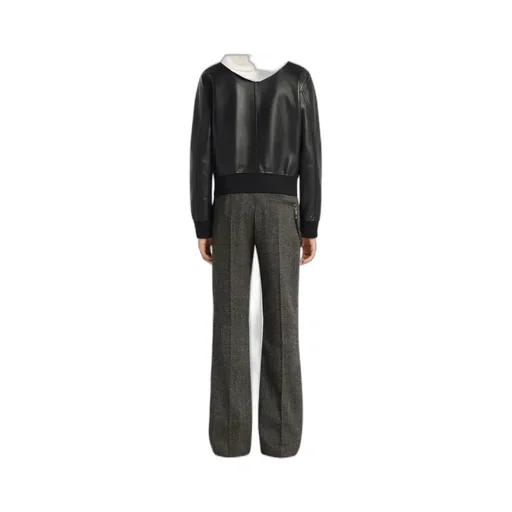 Strap-Detail Trousers