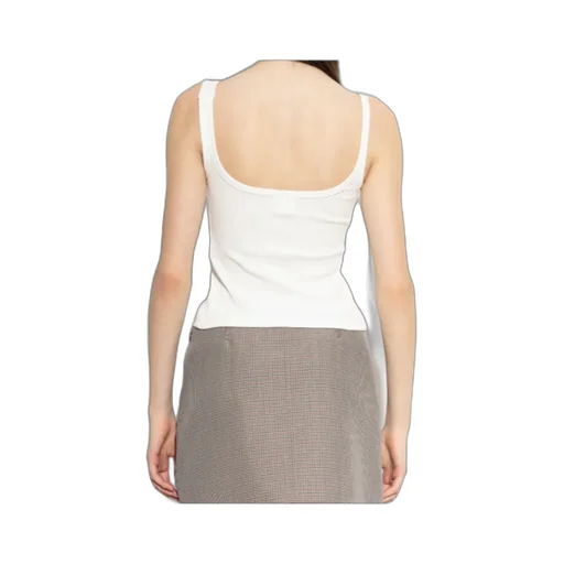 Ribbed Sleeveless Vest
