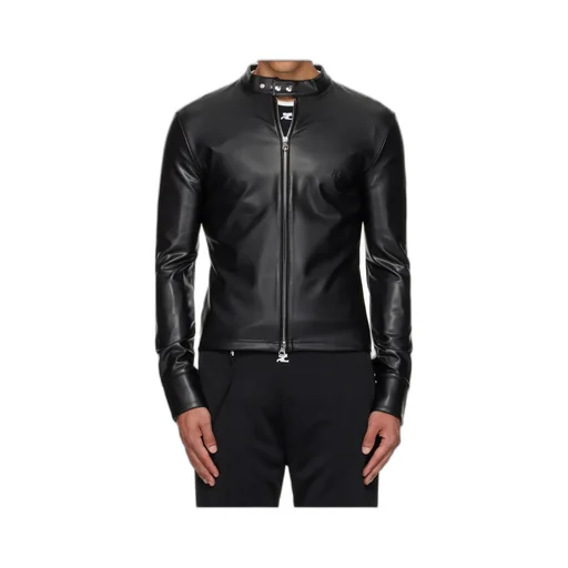 Zip-Up Biker Jacket
