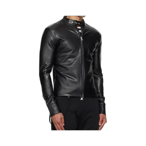 Zip-Up Biker Jacket