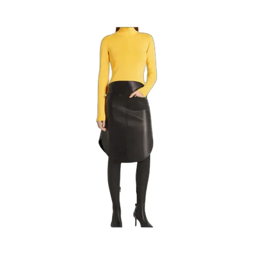 High-Neck Long-Sleeve T-Shirt