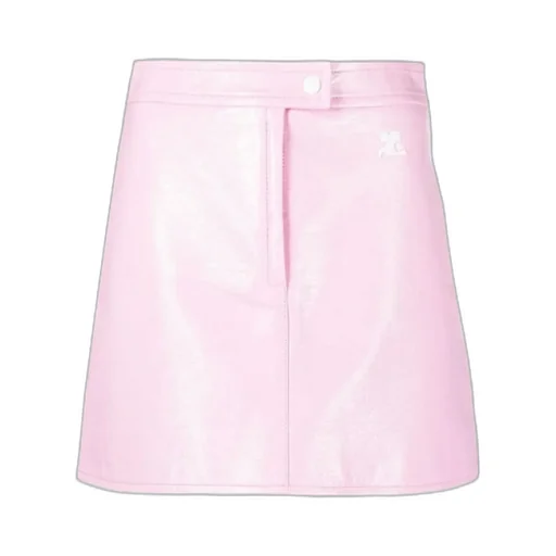 Vinyl Mini Skirt