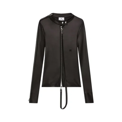 Zip-Up Biker Jacket