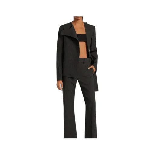 Buckle Pinstripes Jacket
