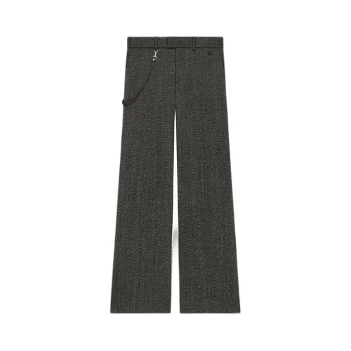 Strap-Detail Trousers