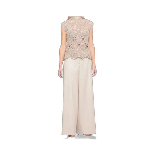 Perforated Lurex Knitwear