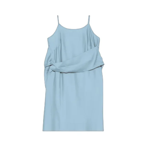 Draped Slip Dress