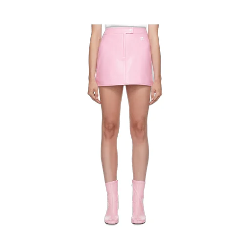 Vinyl Mini Skirt