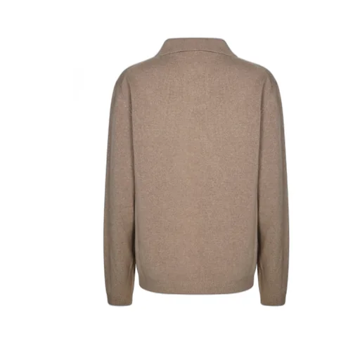 Ribbed-Cuffs Sweater