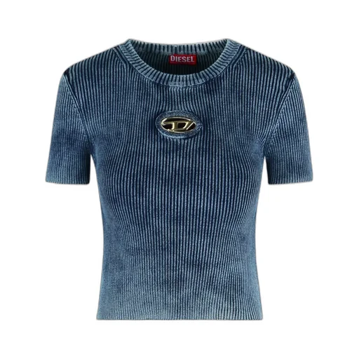 Cut Out Logo Crewneck T-Shirt