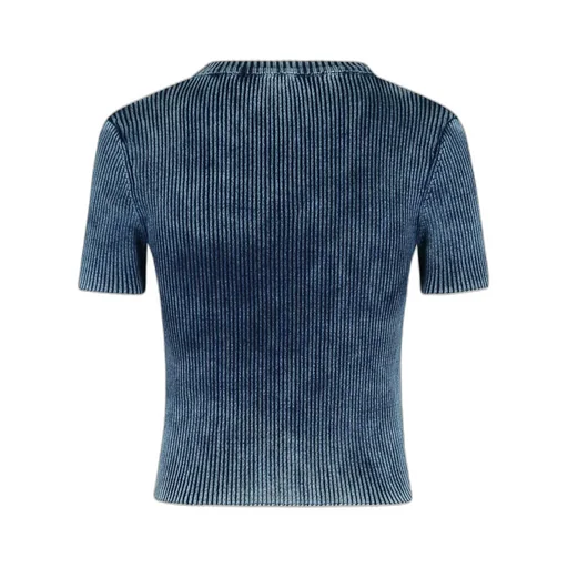 Cut Out Logo Crewneck T-Shirt