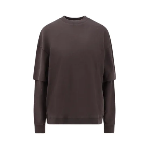 Double-Sleeve Cotton Sweatshirt