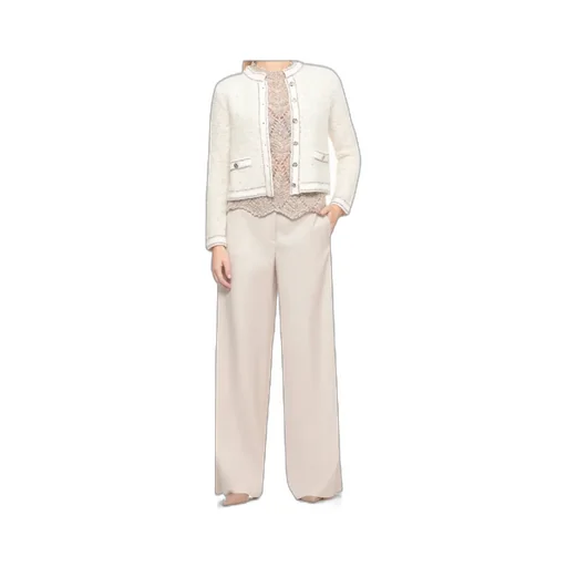Perforated Lurex Knitwear