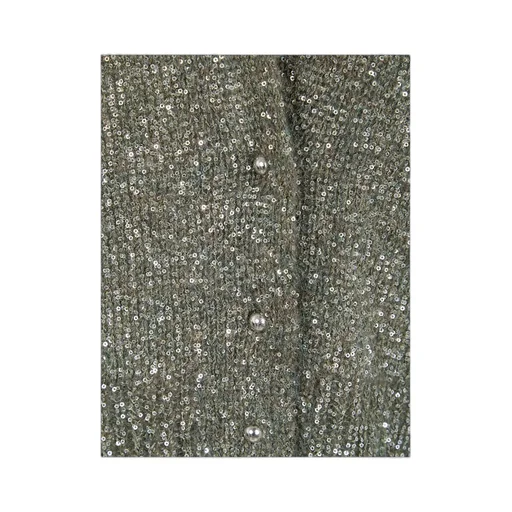 Sequined Short Cardigan