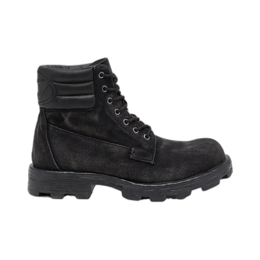 D-Hammer Faded Lace-Up Boots
