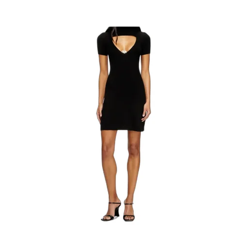 M-Olympe Cut-Out Plaque Dress