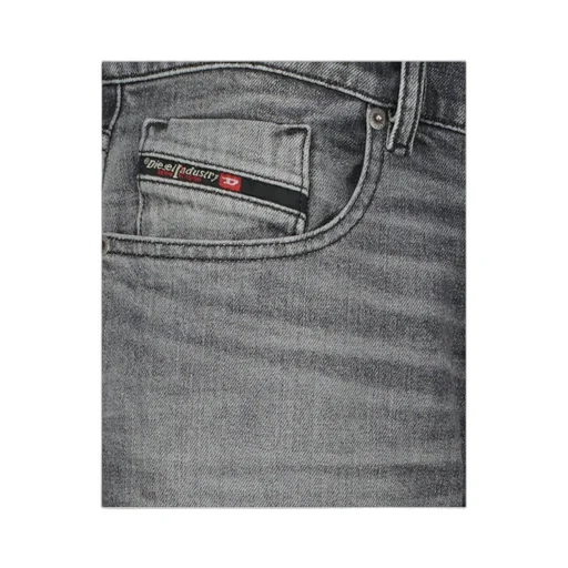 D-Strukt Logo-Patch Five-Pocket Jeans