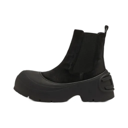 Logo-Detail Toe-Cap Boots